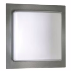 Albert RVS buitenlamp wandlamp Square 26cm 696205