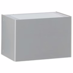 Albert Wandlamp RVS Led Squad Square M 15cm rvs 696364