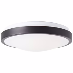 Aquavive Plafondlamp Oslo Zwart ⌀31cm E27