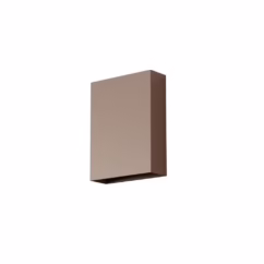 Artdelight Strakke wandlamp Memphis brons geborsteld WL MEMPHIS BG