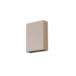 Artdelight Strakke wandlamp Memphis champagne WL MEMPHIS CP