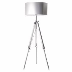 Artdelight Tripod vloerlamp Jewel 150cm wit met grijs VL JEWEL WI