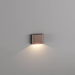Artdelight Wandlamp Diaz 1L Brons geborsteld WL DIAZ-1L BG