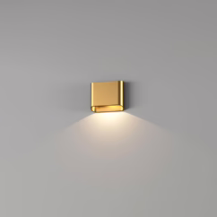 Artdelight Wandlamp Diaz 1L Warm goud WL DIAZ-1L WG