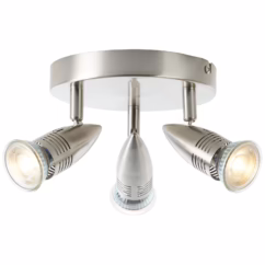 Baseline Plafondspot Milano Chroom 3xgu10 5w