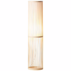 Brilliant Bamboe vloerlamp Nori 92771/09