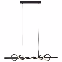 Brilliant Hanglamp Amalie Zwart 20w