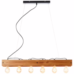 Brilliant Hanglamp Calandra 6xe27