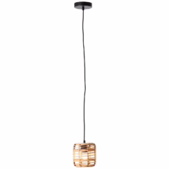 Brilliant Hanglamp Crosstown Bamboe E27