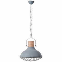 Brilliant Hanglamp Emma Betongrijs ⌀47cm E27