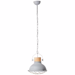 Brilliant Hanglamp Emma Grijs ⌀33cm E27