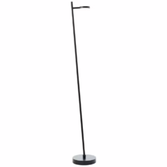 Brilliant Oplaadbare vloerlamp Pesso zwart G60176/06