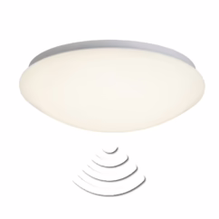 Brilliant Plafondlamp Fakir Wit ⌀32cm 12w Met Sensor