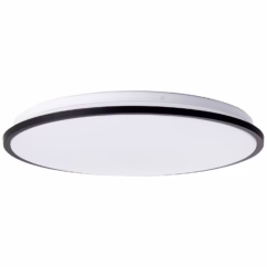 Brilliant Plafondlamp Jamil Zwart ⌀48cm Led 30w