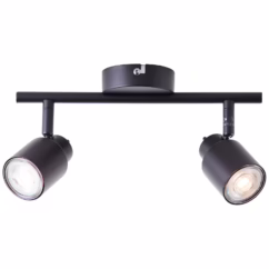 Brilliant Plafondspot Andres Matzwart 2xgu10 4,5w