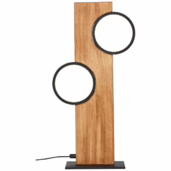 Brilliant Tafellamp Cheesy hout G99934/76