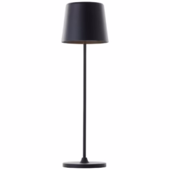 Brilliant Tafellamp Kaami - Zwart - Diameter 10cm - 2w - Usb