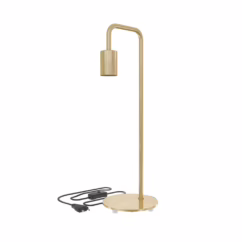 Circle Gouden tafellamp U-line 3001000100