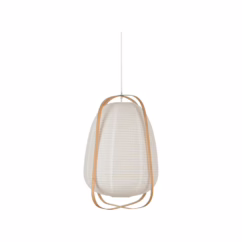 Corep Hanglamp Akemi Wit Japans Papier E27