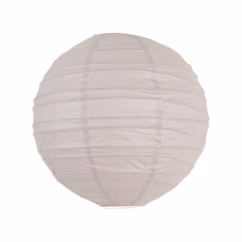 Corep Hanglamp Bol Grijs Japans Papier E27