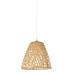 Corep Hanglamp Kami Bamboe E27