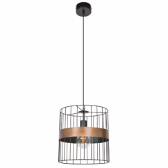 Corep Hanglamp Raw Metaal Brons E27