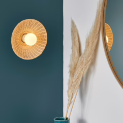 Corep Wandlamp Calanques Rotan ⌀31,5cm E27