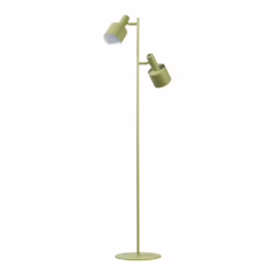 ETH Design vloerlamp Sledge 2-lichts groen 05-VL8387-33