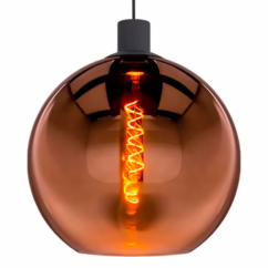 Eglo Hanglamp Cesenatico Glas Koper ⌀30cm E27