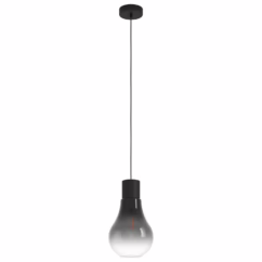 Eglo Hanglamp Chasely Zwart/grijs E27