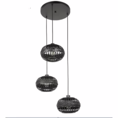 Eglo Hanglamp Towcester Zwart ⌀35cm 3xe27
