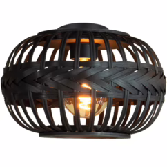 Eglo Plafondlamp Towcester Zwart ⌀38cm E27