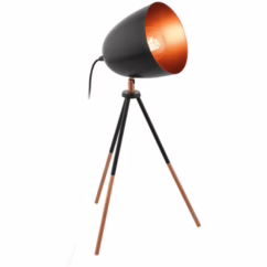 Eglo Tafellamp Chester Zwart 60w