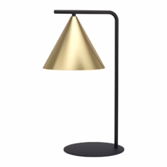 Eglo Tafellamp Narices Zwart Messing E27
