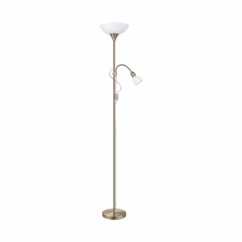 Eglo Vloerlamp Up2 Brons E27+e14