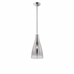 Fischer & Honsel Hanglamp Zeal Chroom Spiegel ⌀18cm E27 60w
