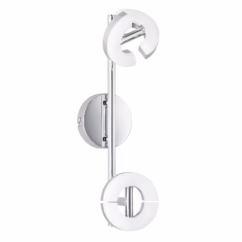 Fischer & Honsel Plafondlamp Donut Chroom Led 2x5,