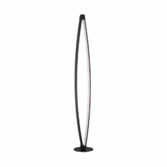 Fischer & Honsel Vloerlamp Fenga zwart 40503