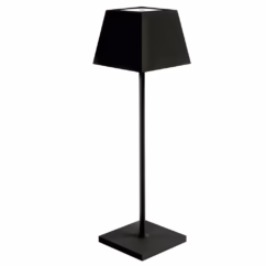 Franssen Oplaadbare tafellamp Finmotion Accu zwart 389142