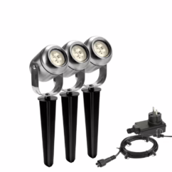 GardenLights Prikspot Jard set van 3 richtbaar 4141603