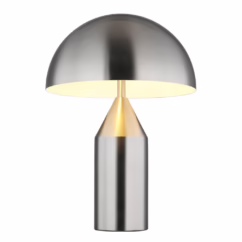 Globo Design tafellamp Atoma nikkel 21030N