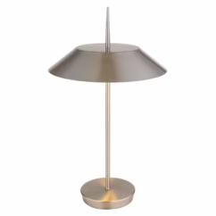 Globo Design tafellamp Brenlor nikkel 21032N
