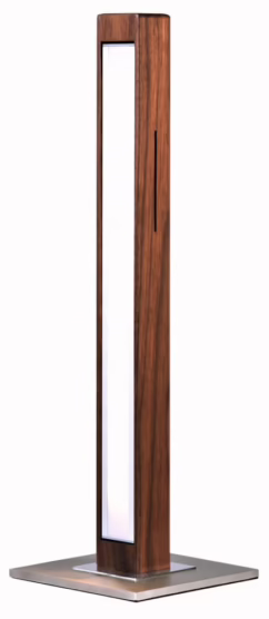 HerzBlut Tafellamp led Leonora 51 cm - walnut oiled 10735