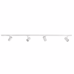 Highlight 1-fase railset 150cm Cilinder wit met 4 spots S7011.00