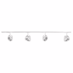 Highlight 1-fase railset 150cm Malta wit met 4 spots S7004.00