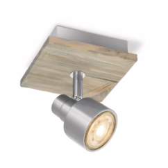 Home Sweet Home Ledspot Drift Mat Staal 5,8w