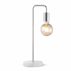Home Sweet Home Tafellamp Noble Marmer Satijn E27