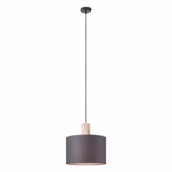 Home sweet home hanglamp 30 cm - linnen / zwart