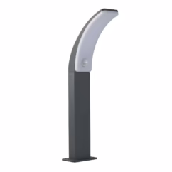 Inspire Sokkellamp Lakko Antraciet 56cm 11w Met Sensor