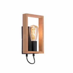 Just Light Landelijke wandlamp Franky 1-lichts 15654-18
